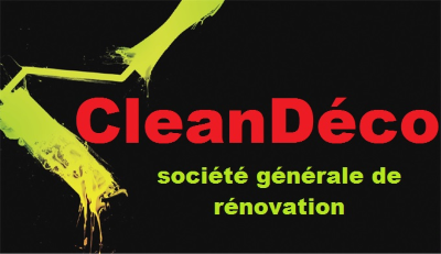 Logo de Cleandeco, société de travaux en Peinture : mur, sol, plafond