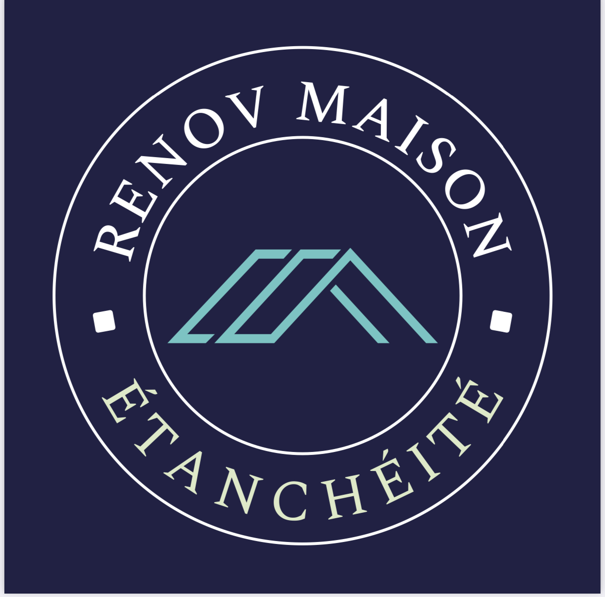 Logo de RenovMaison, société de travaux en Etanchéité - Isolation des terrasses