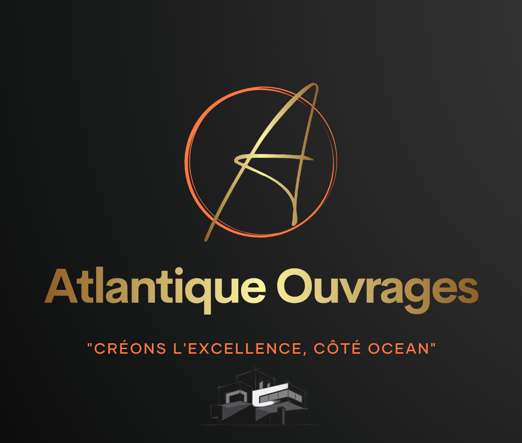 Logo de Atlantique ouvrages, société de travaux en Architecte (construction ou rénovation de maisons individuelles)