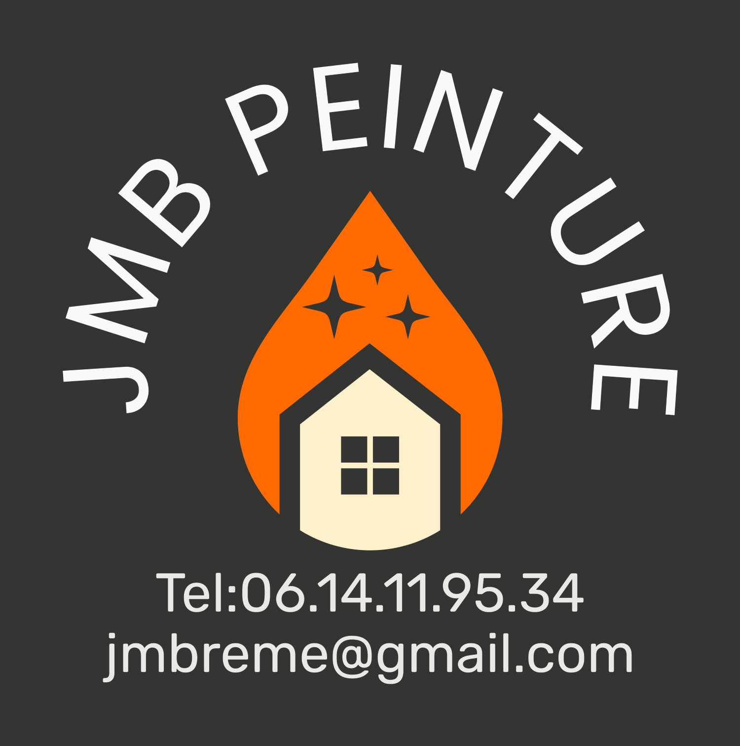 Logo de JMB PEINTURE, société de travaux en Peinture : mur, sol, plafond