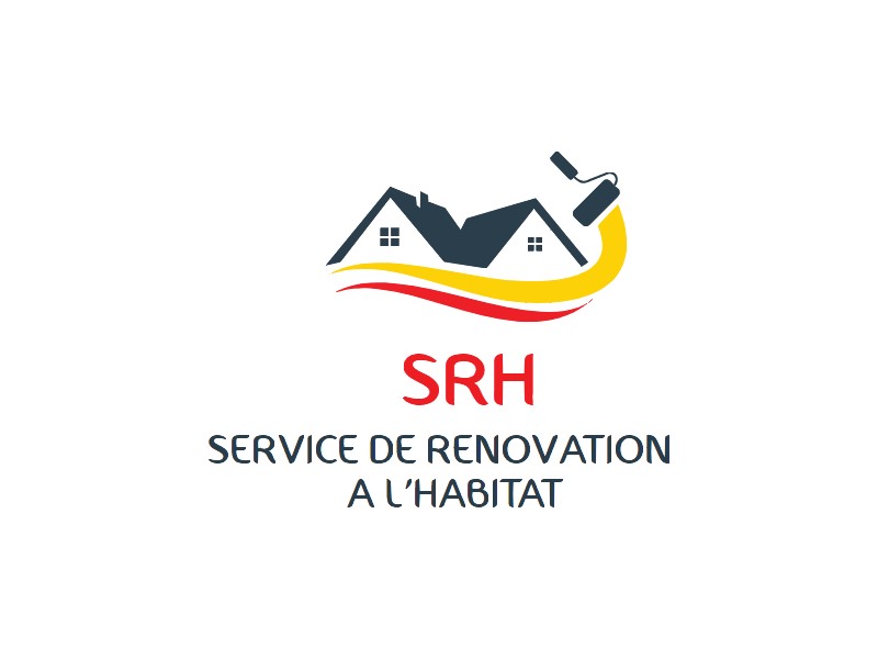 Logo de SRH, société de travaux en Peinture : mur, sol, plafond