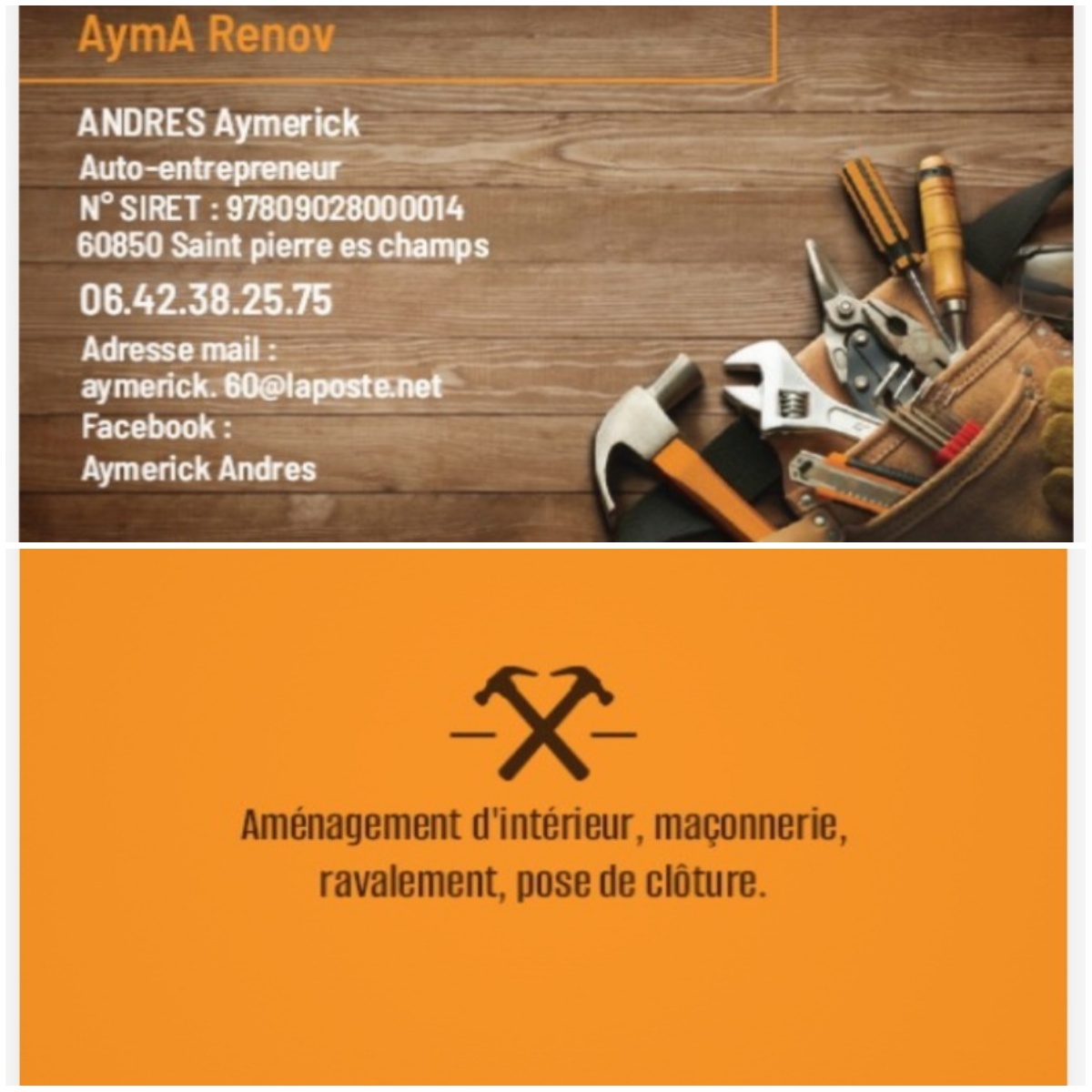Logo de Aym A Renov, société de travaux en Travaux divers