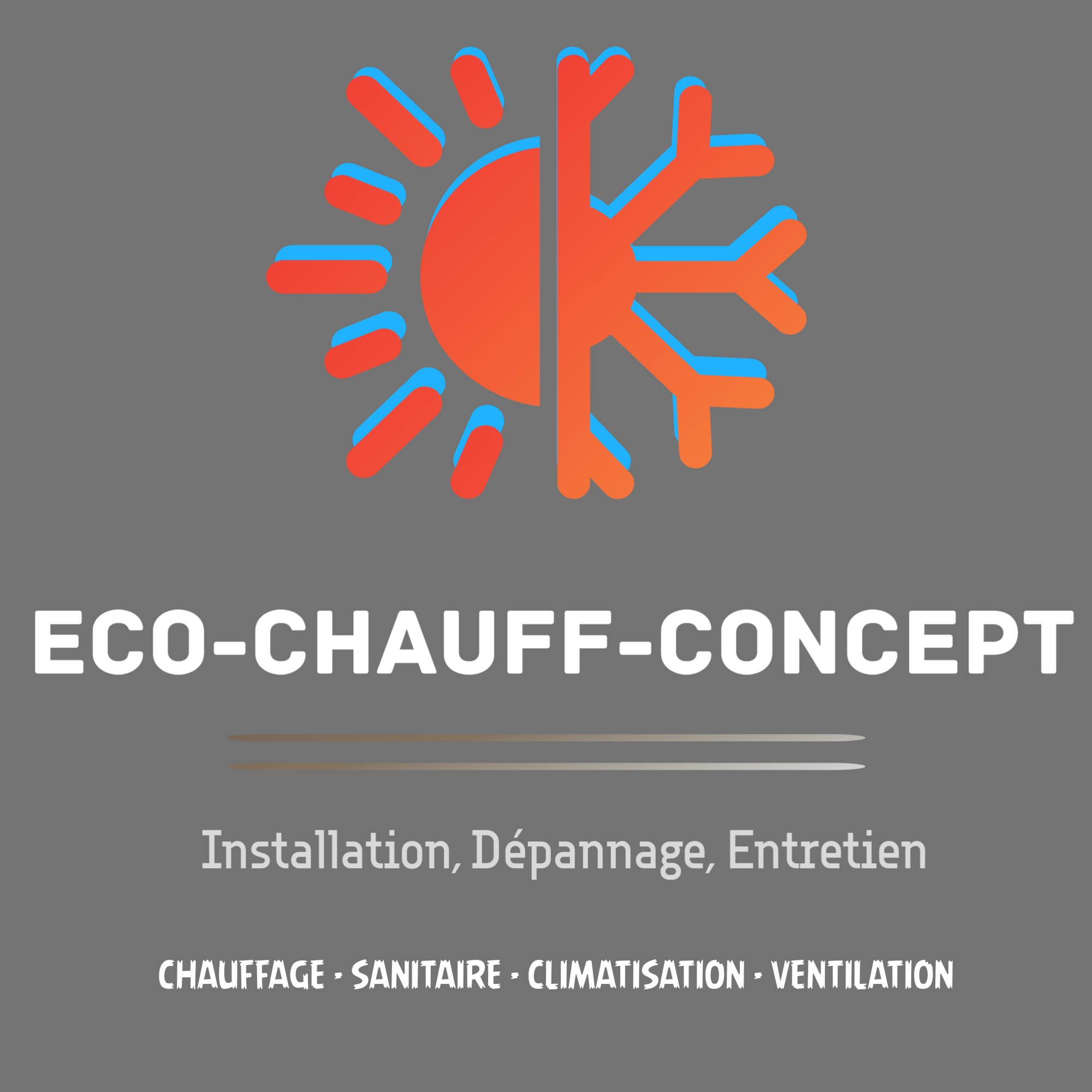 Logo de Eco-chauff-concept, société de travaux en Dépannage en plomberie : fuite, joints, petits travaux