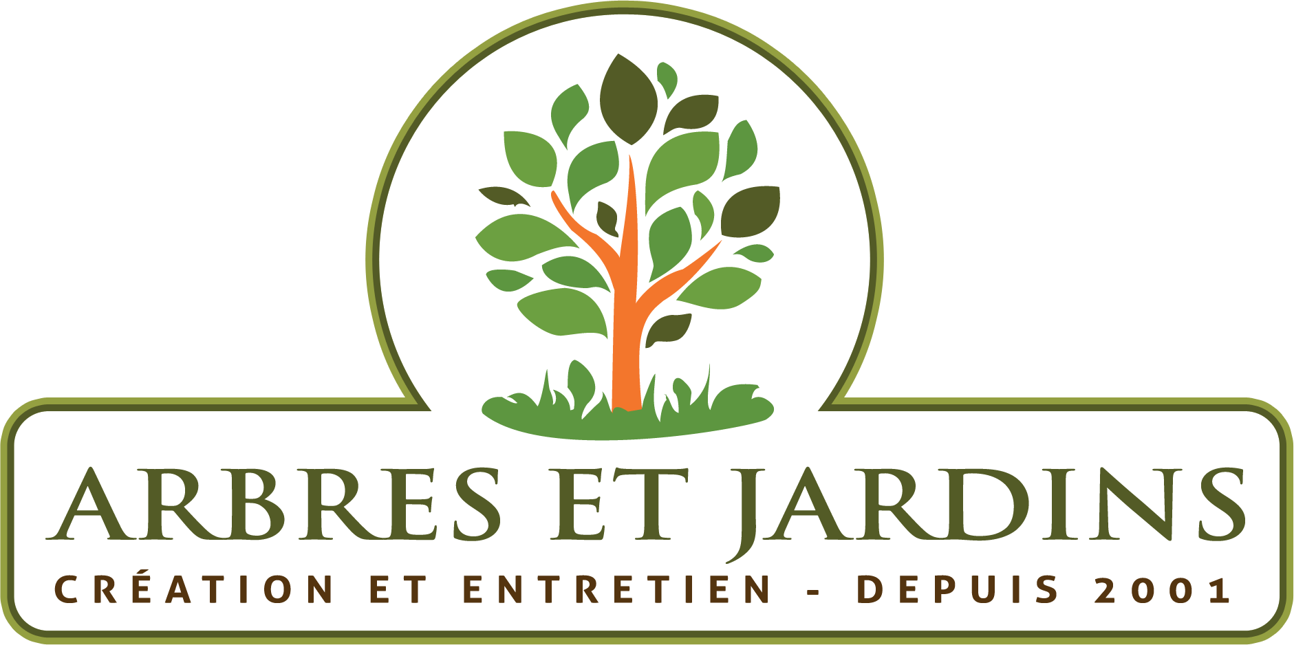 Logo de Arbres Et Jardins 2001, société de travaux en Architecte paysagiste