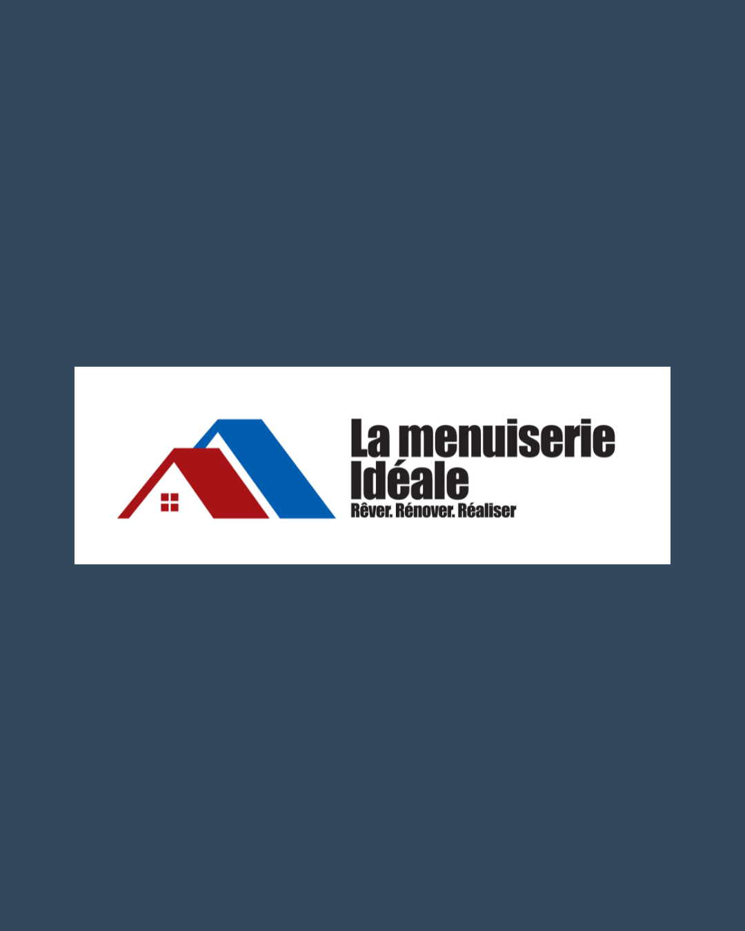 Logo de La Menuiserie idéale, société de travaux en Fourniture et installation d'une ou plusieurs fenêtres
