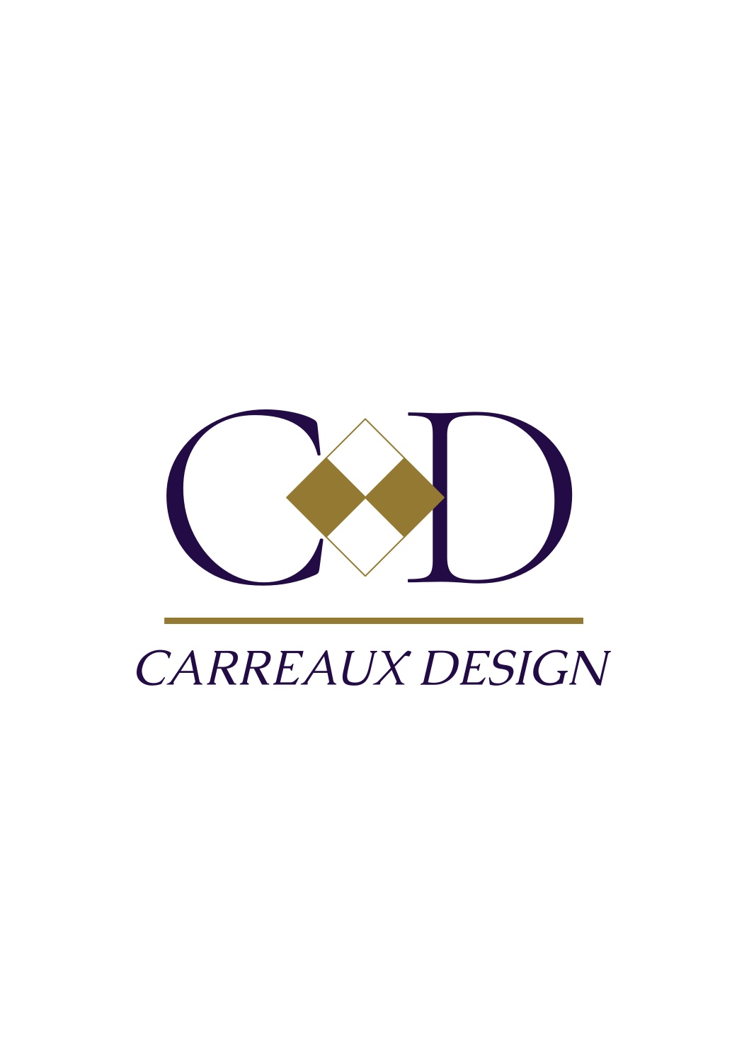 Logo de Carreaux design, société de travaux en Fourniture et pose de carrelage