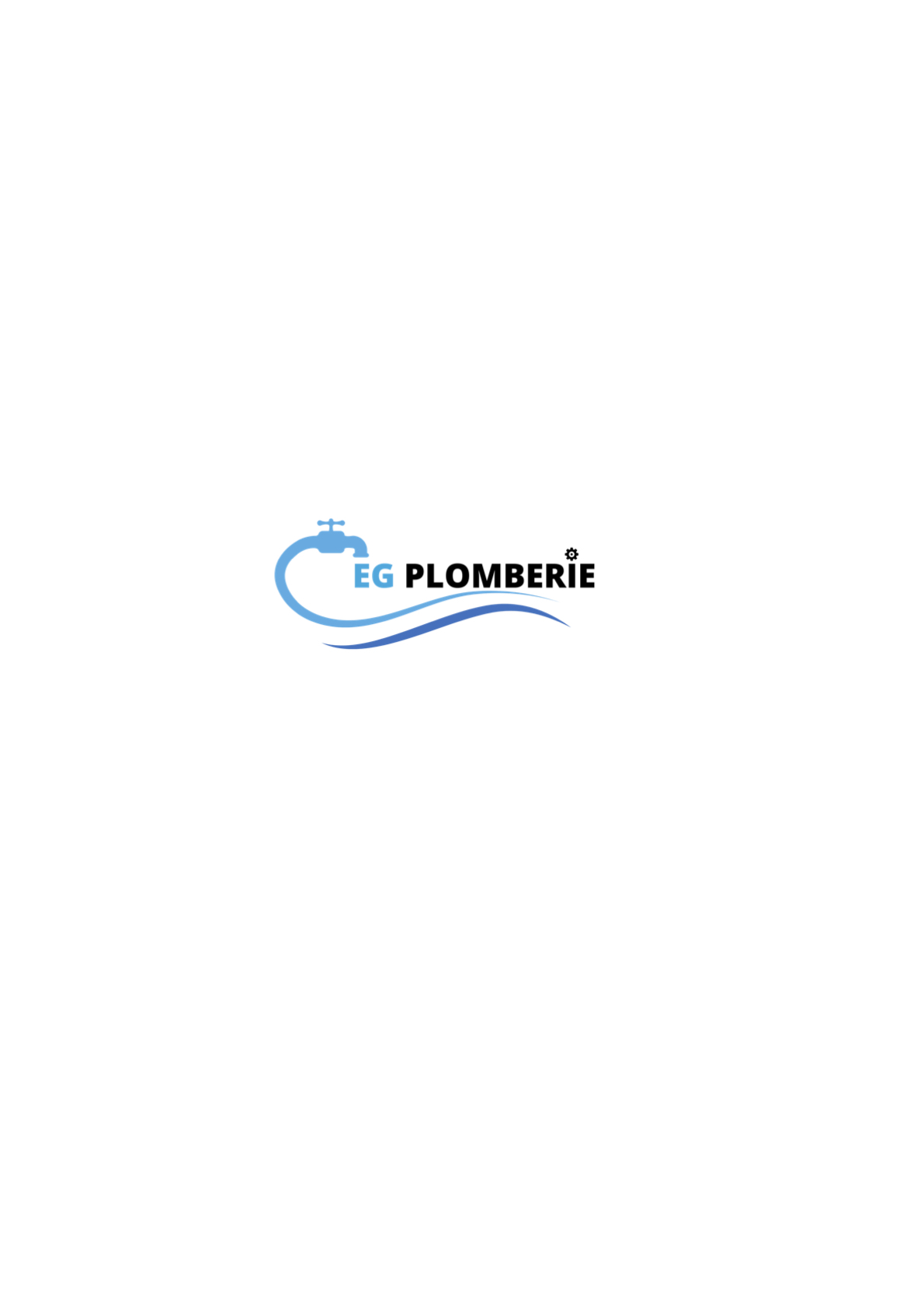 Logo de EG plomberie, société de travaux en Plomberie : installation ou rénovation complète