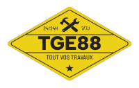 Logo de TGE88, société de travaux en Installation électrique : rénovation complète ou partielle