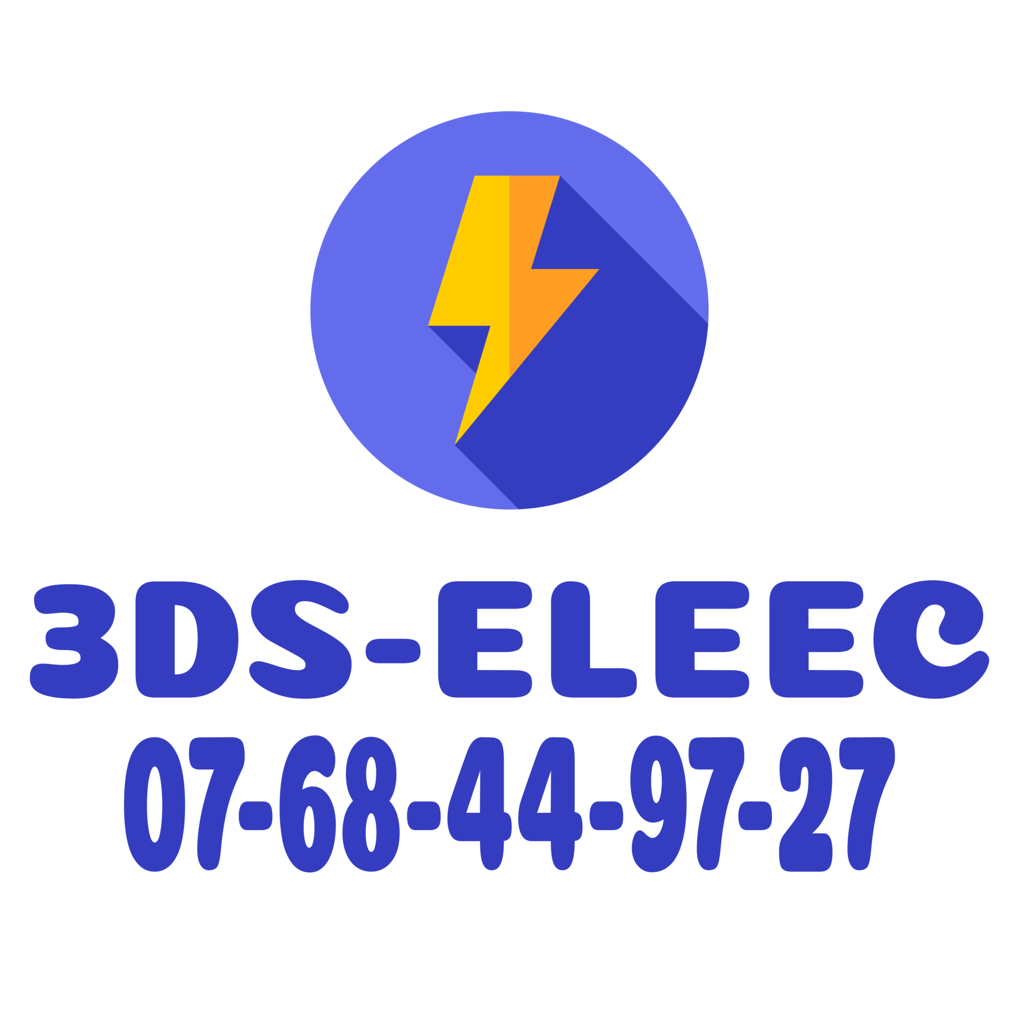 Logo de 3DS-ELEEC, société de travaux en Installation électrique : rénovation complète ou partielle