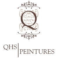 Logo de QHS peintures, société de travaux en Peinture : mur, sol, plafond