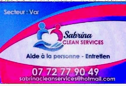 Logo de Sabrina clean services, société de travaux en Nettoyage industriel