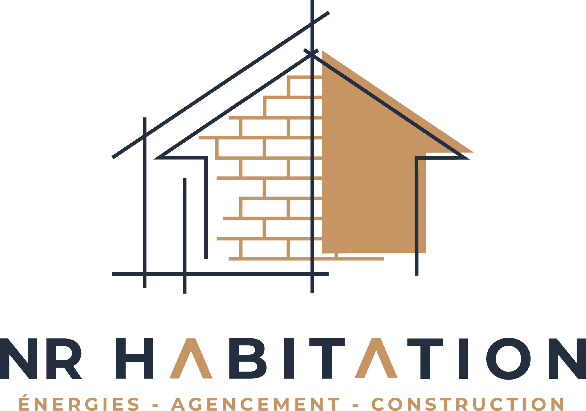 Logo de NR Habitation, société de travaux en Installation électrique : rénovation complète ou partielle