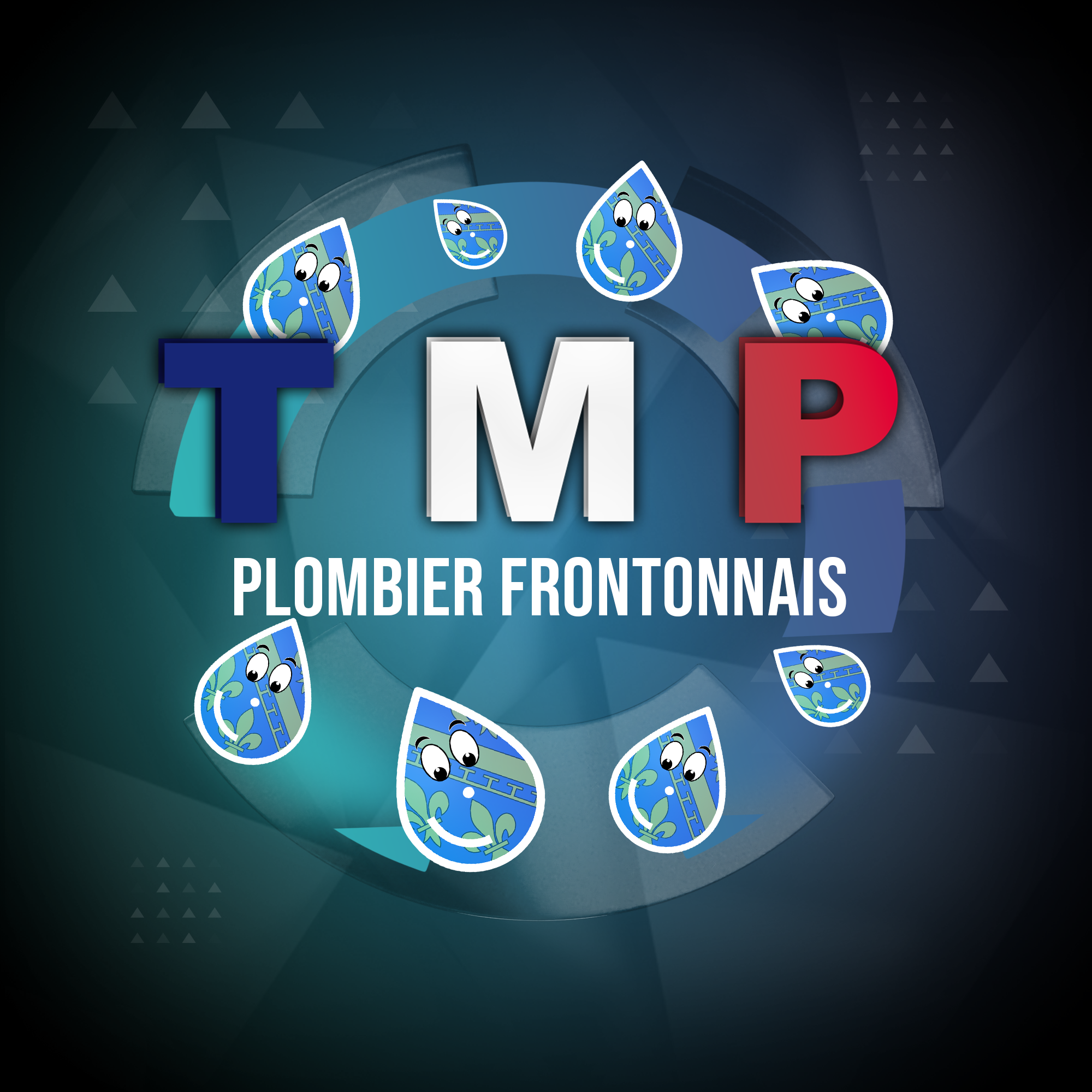 Logo de TMP Plombier Frontonnais, société de travaux en Dépannage en plomberie : fuite, joints, petits travaux