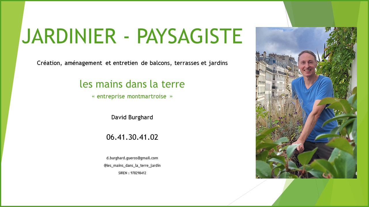 Jardinier - Paysagiste de proximité