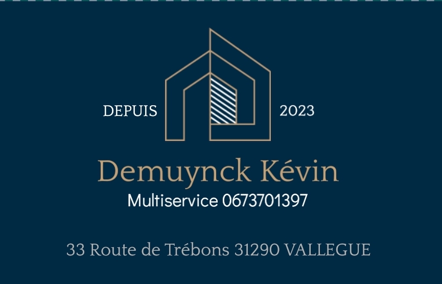 Logo de Demuynck Kevin, société de travaux en Terrassement