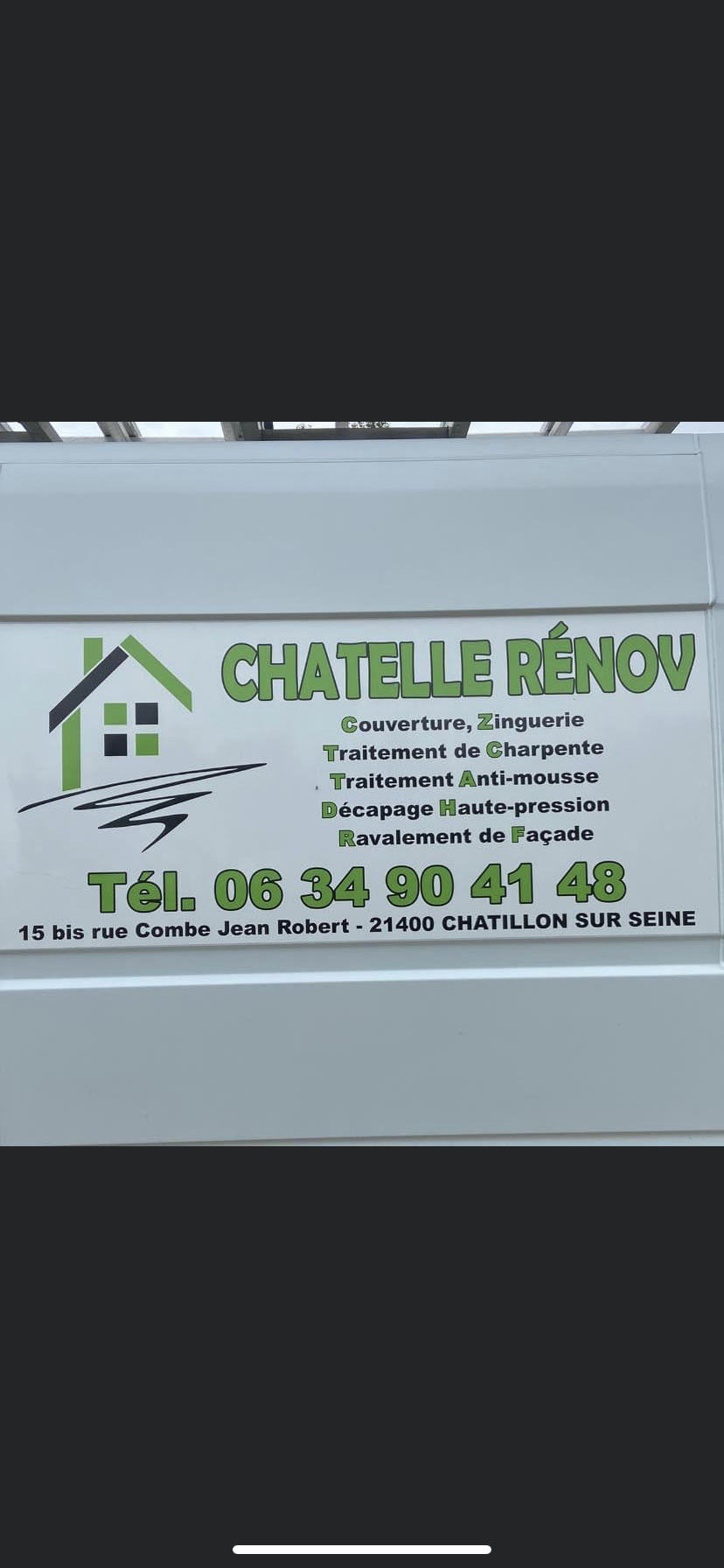 Logo de Chatelle Vuigi, société de travaux en Peinture : mur, sol, plafond