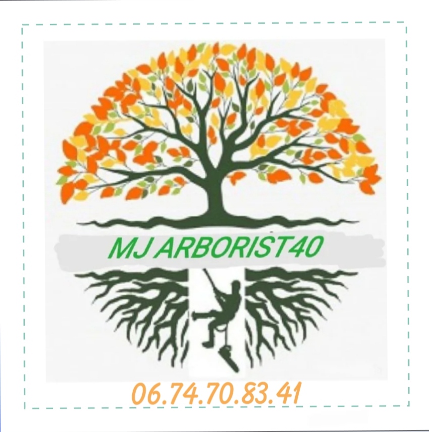 Logo de MJ ARBORIST40, société de travaux en Entretien de jardin (ponctuel ou à l'année)