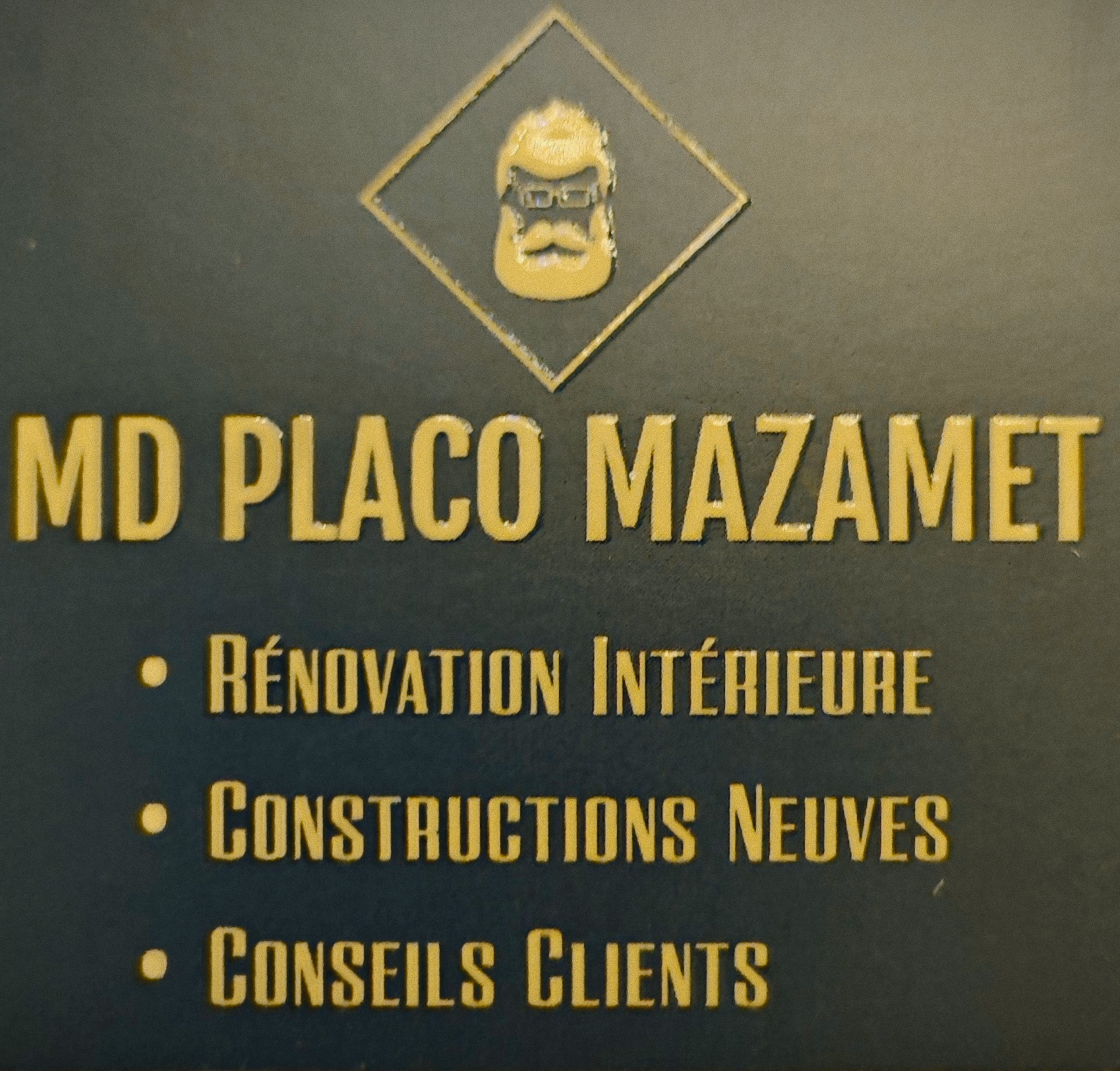 Logo de MD Placo Mazamet, société de travaux en Construction, murs, cloisons, plafonds en plaques de plâtre