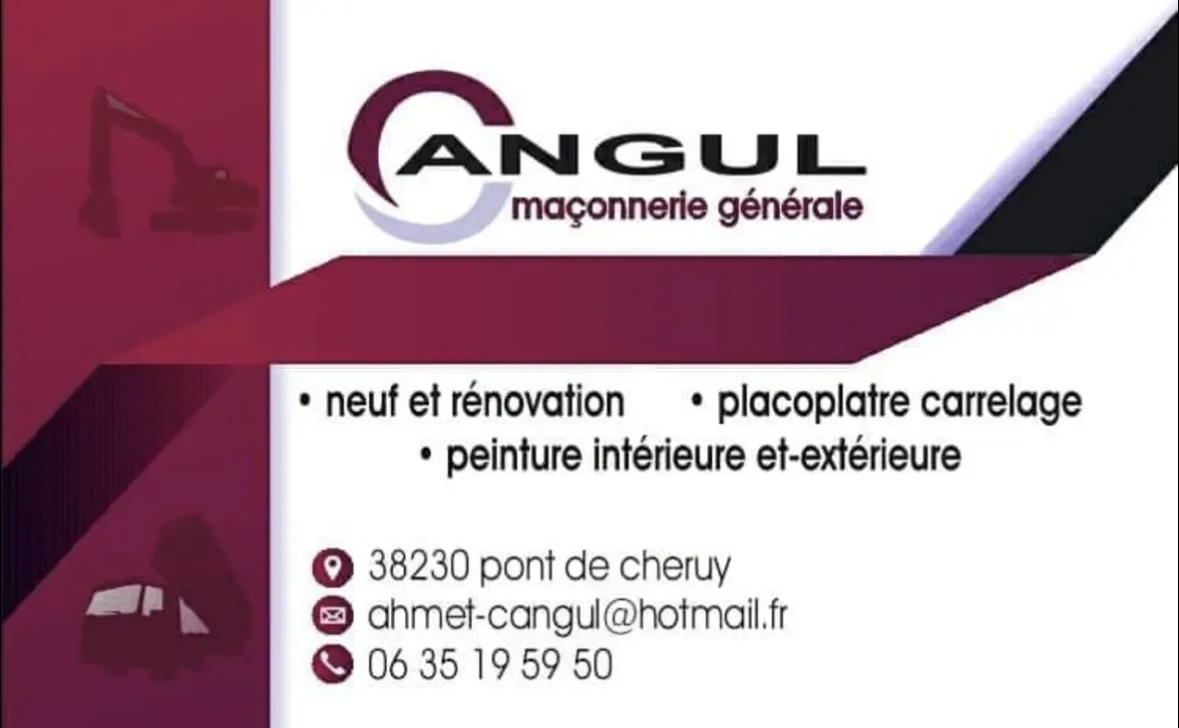 Logo de Cangul maçonnerie, société de travaux en Construction, murs, cloisons, plafonds en plaques de plâtre