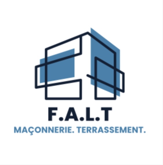 Logo de F.A.L.T Maçonnerie. Terrassement, société de travaux en Ravalement de façades