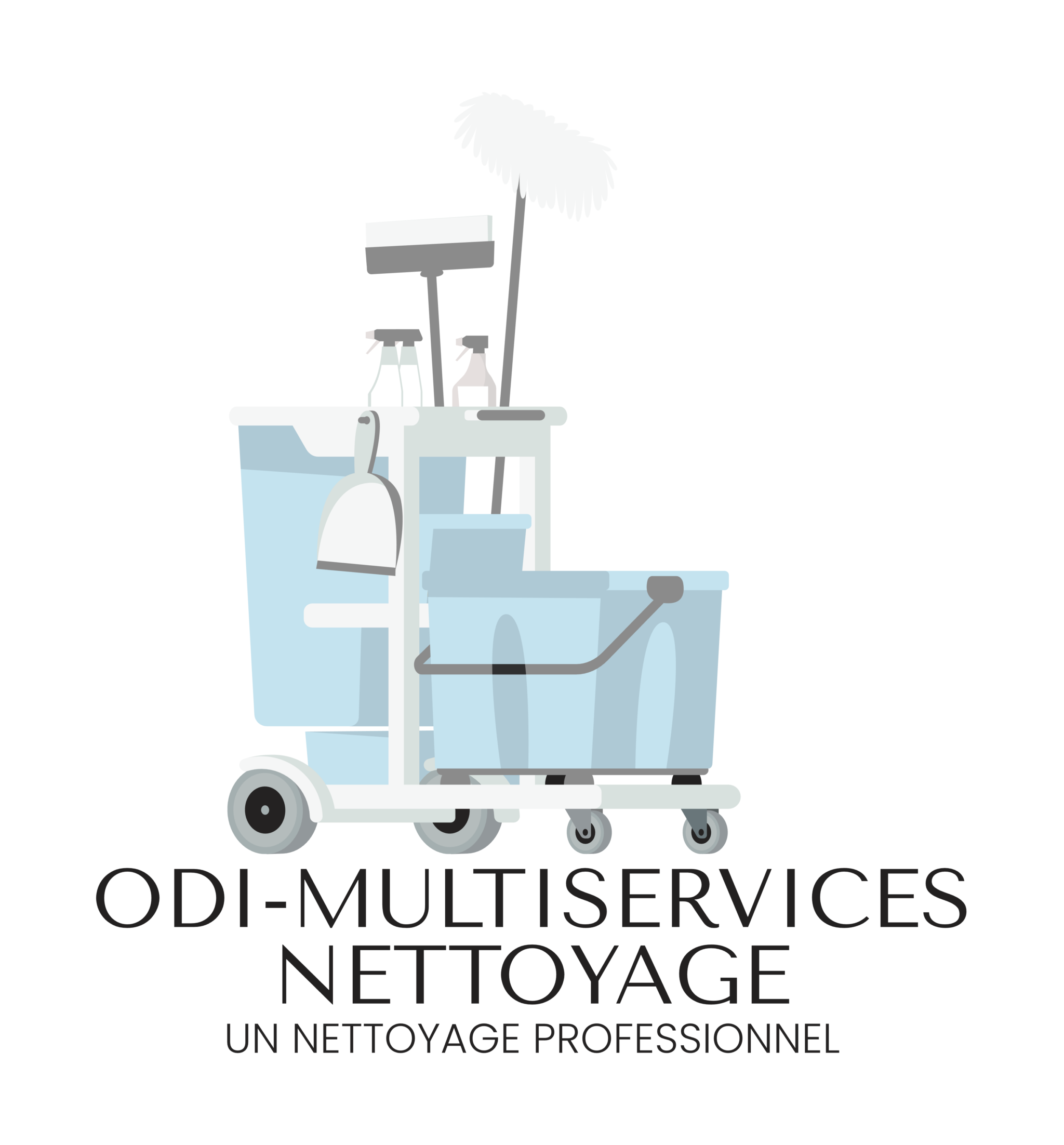 Logo de ODI-MULTISERVICES NETTOYAGE, société de travaux en Nettoyage de copropriété