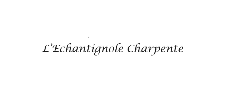 Logo de L'Echantignole Charpente, société de travaux en Construction de maison en bois