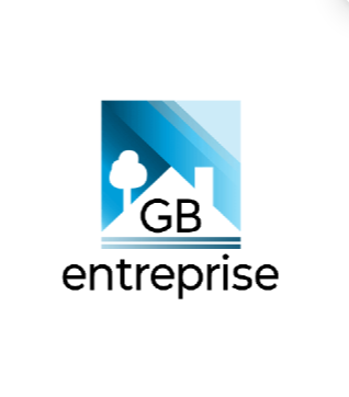 Logo de GB entreprise, société de travaux en Fourniture et pose de lavabos, baignoires, douches, WC...