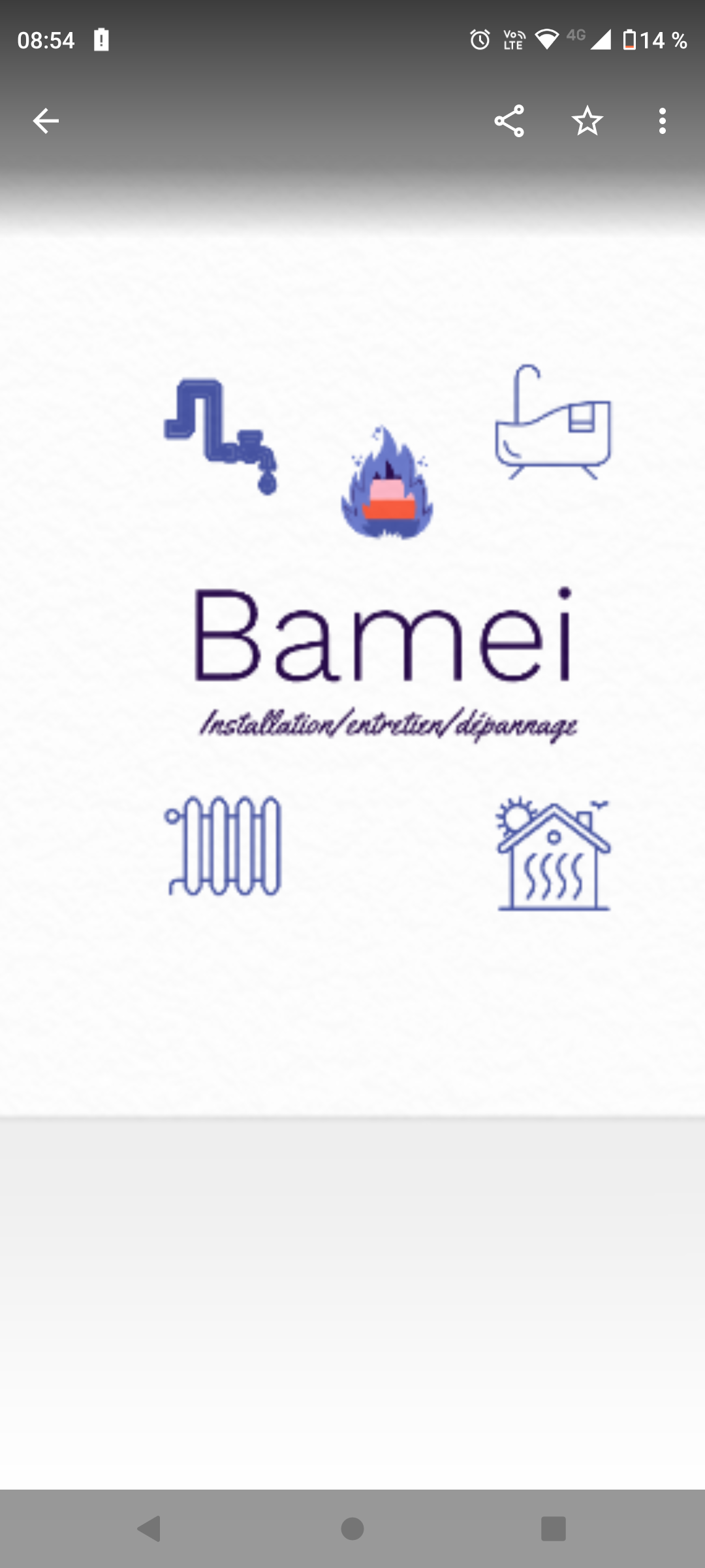 Logo de Bamei, société de travaux en Plomberie : installation ou rénovation complète