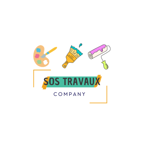 Logo de SOS TRAVAUX, société de travaux en Peinture : mur, sol, plafond