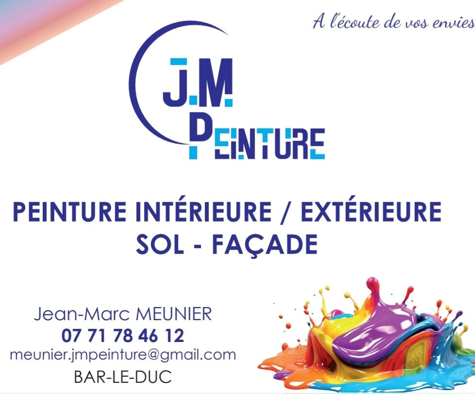 Logo de Jm peinture, société de travaux en Construction & Rénovation de cloisons