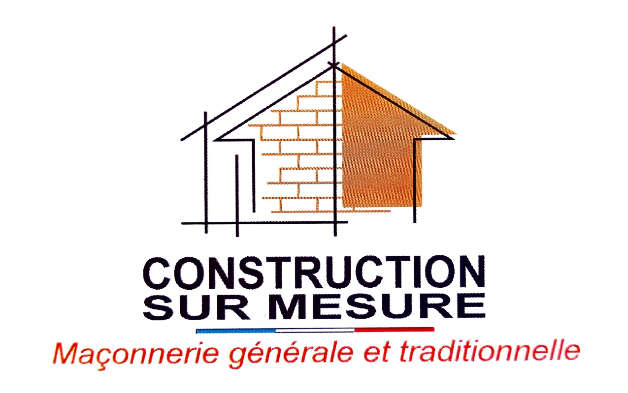 Logo de Construction sur mesure, société de travaux en Construction, murs, cloisons, plafonds en plaques de plâtre