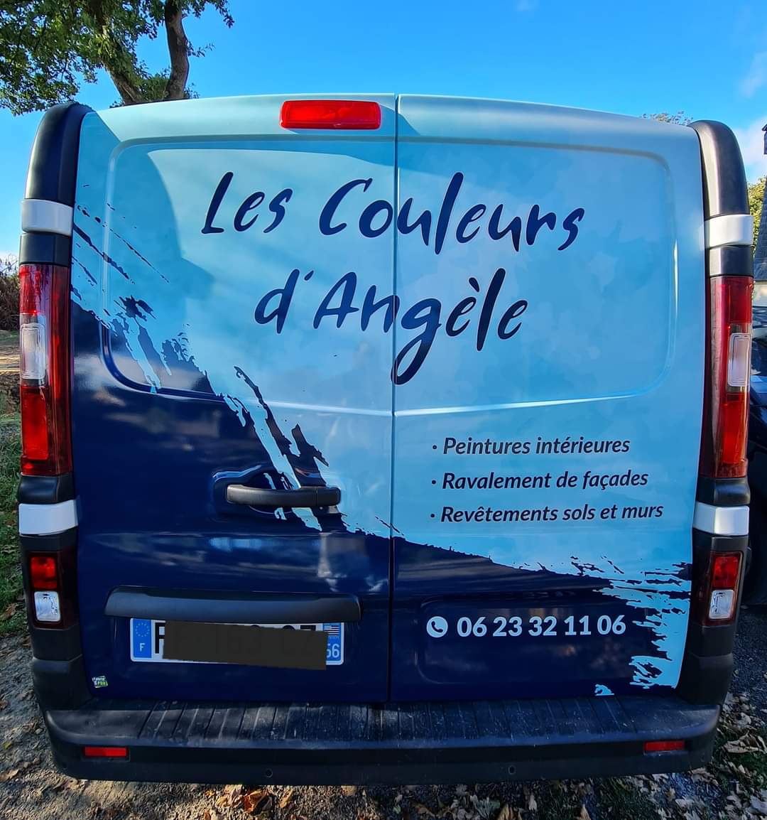 Logo de Les Couleurs D'Angele, société de travaux en Fourniture et pose de linos