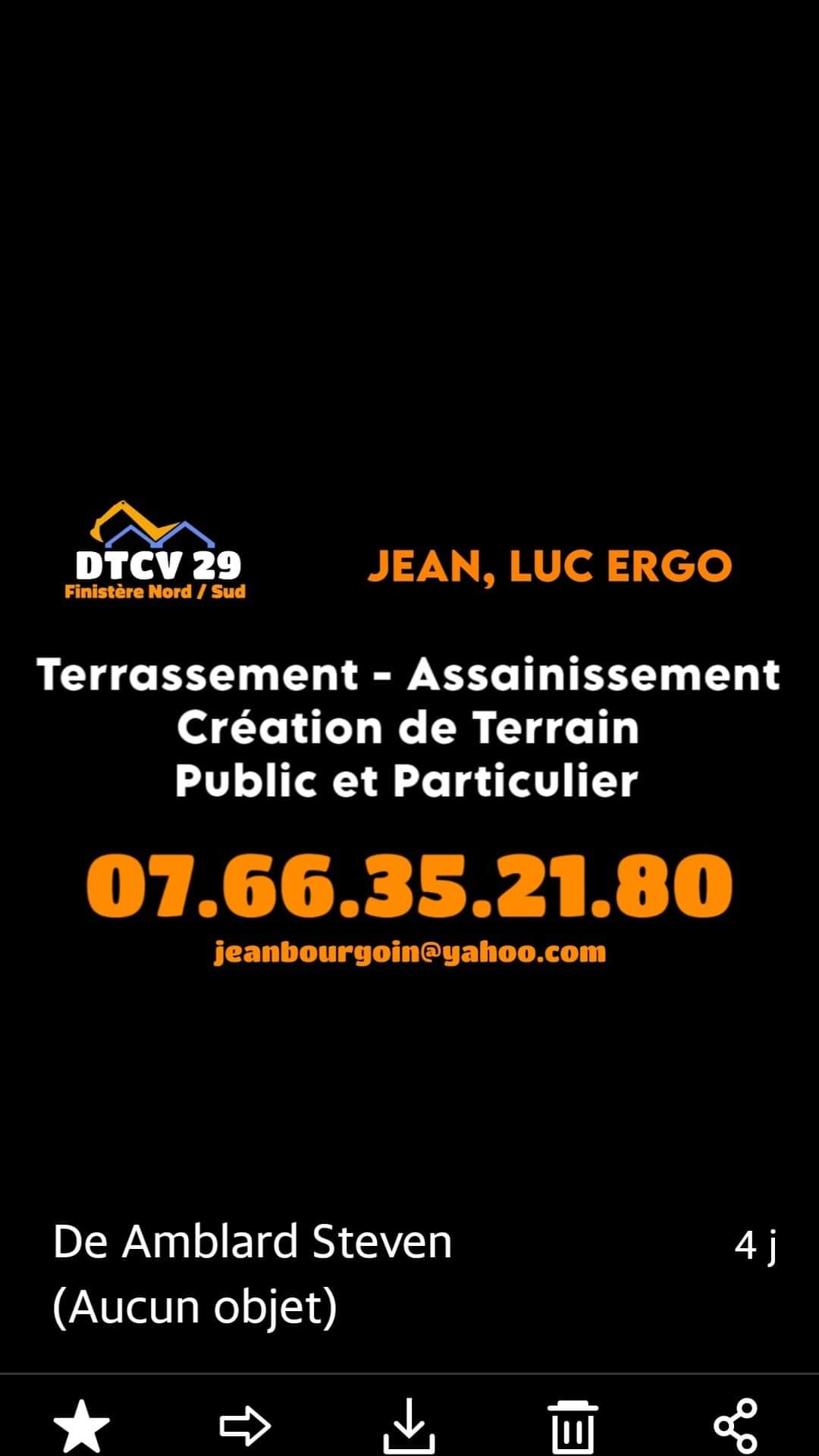 Logo de Ergo Jean, société de travaux en Terrassement