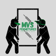 Logo de mvs fermetures, société de travaux en Fourniture et pose de carrelage