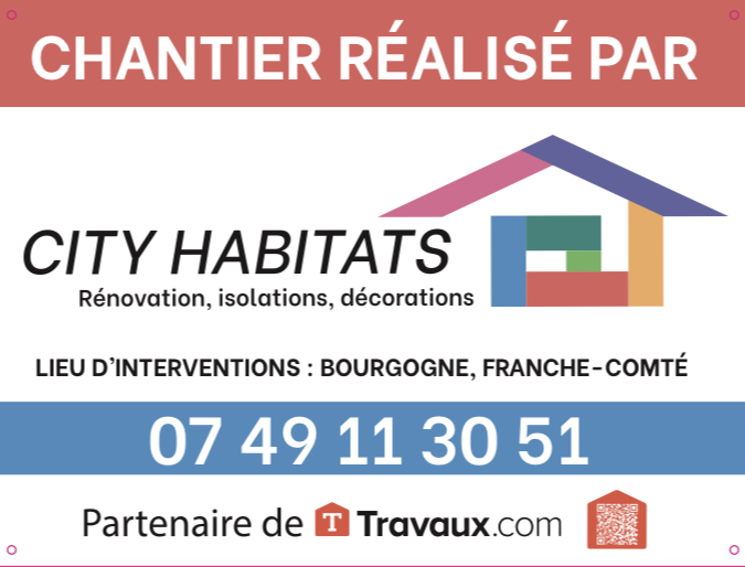 Logo de City habitats, société de travaux en bâtiment