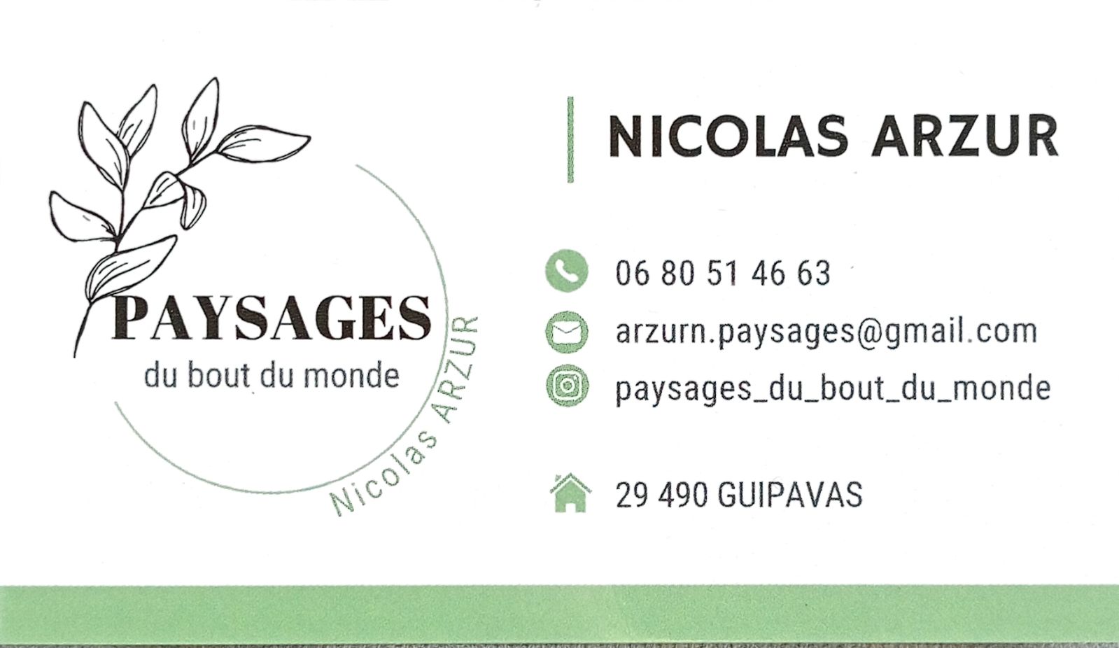 Logo de Paysages Du Bout Du Monde, société de travaux en Entretien de jardin (ponctuel ou à l'année)