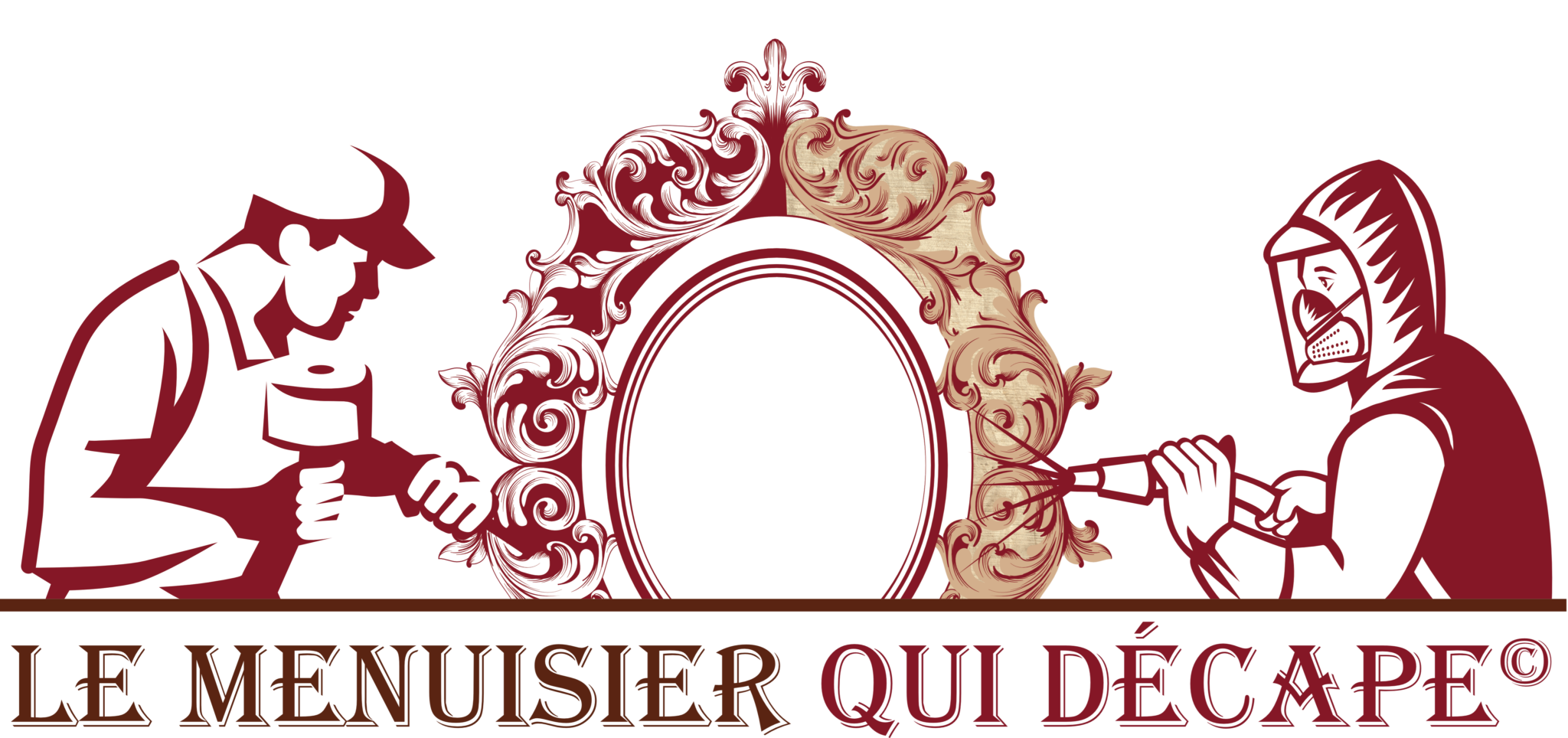 Logo de Le Menuisier Qui Decape, société de travaux en Fourniture et pose parquets