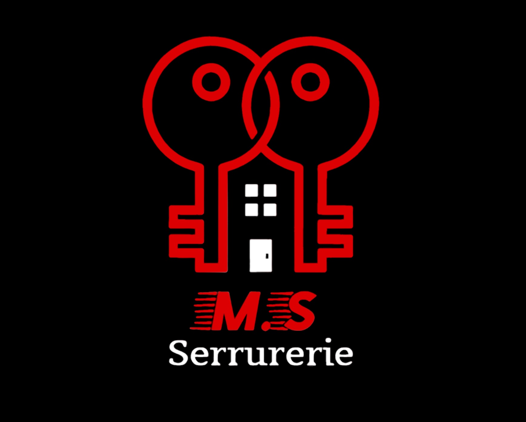 Logo de M.S Serrurerie, société de travaux en Fourniture et changement de serrures intérieures / extérieures