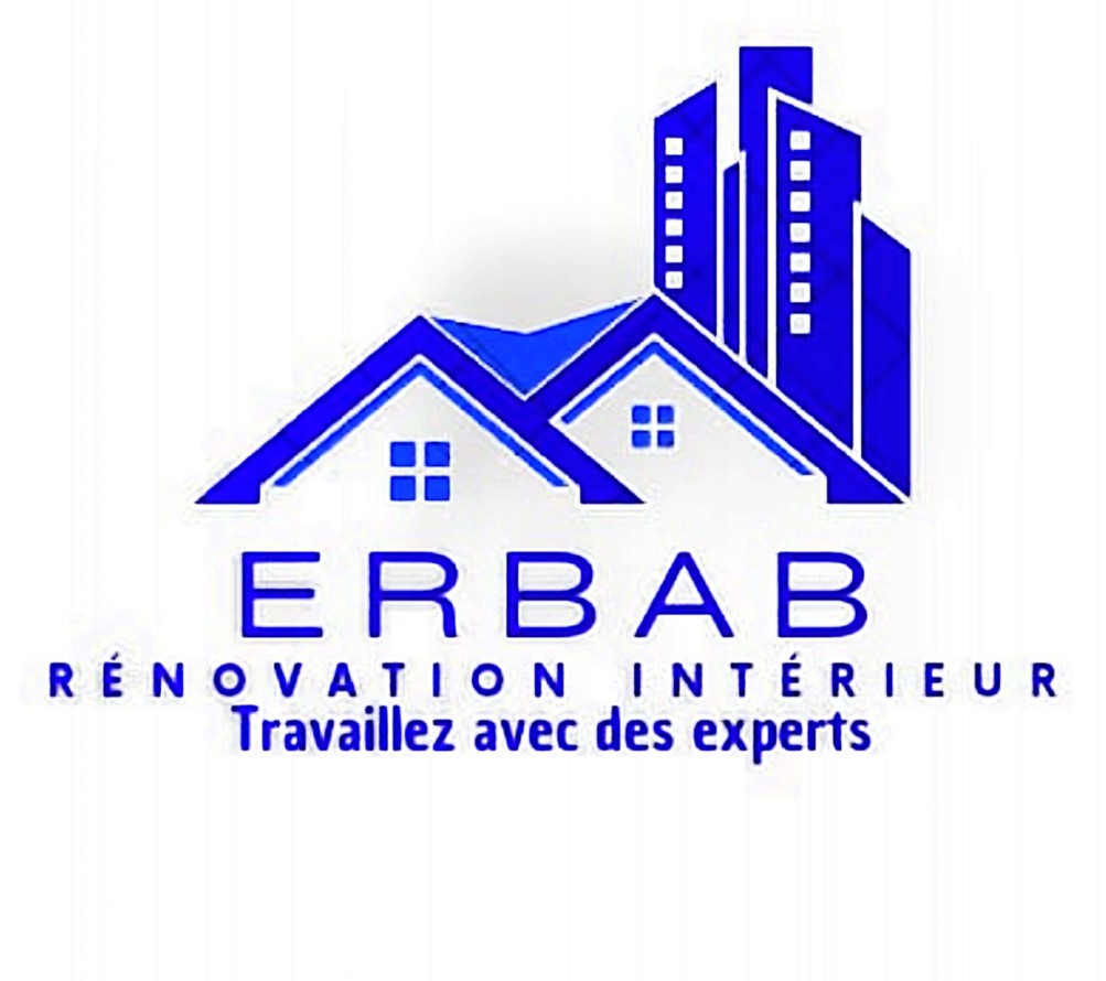 Logo de Erbab, société de travaux en Construction, murs, cloisons, plafonds en plaques de plâtre