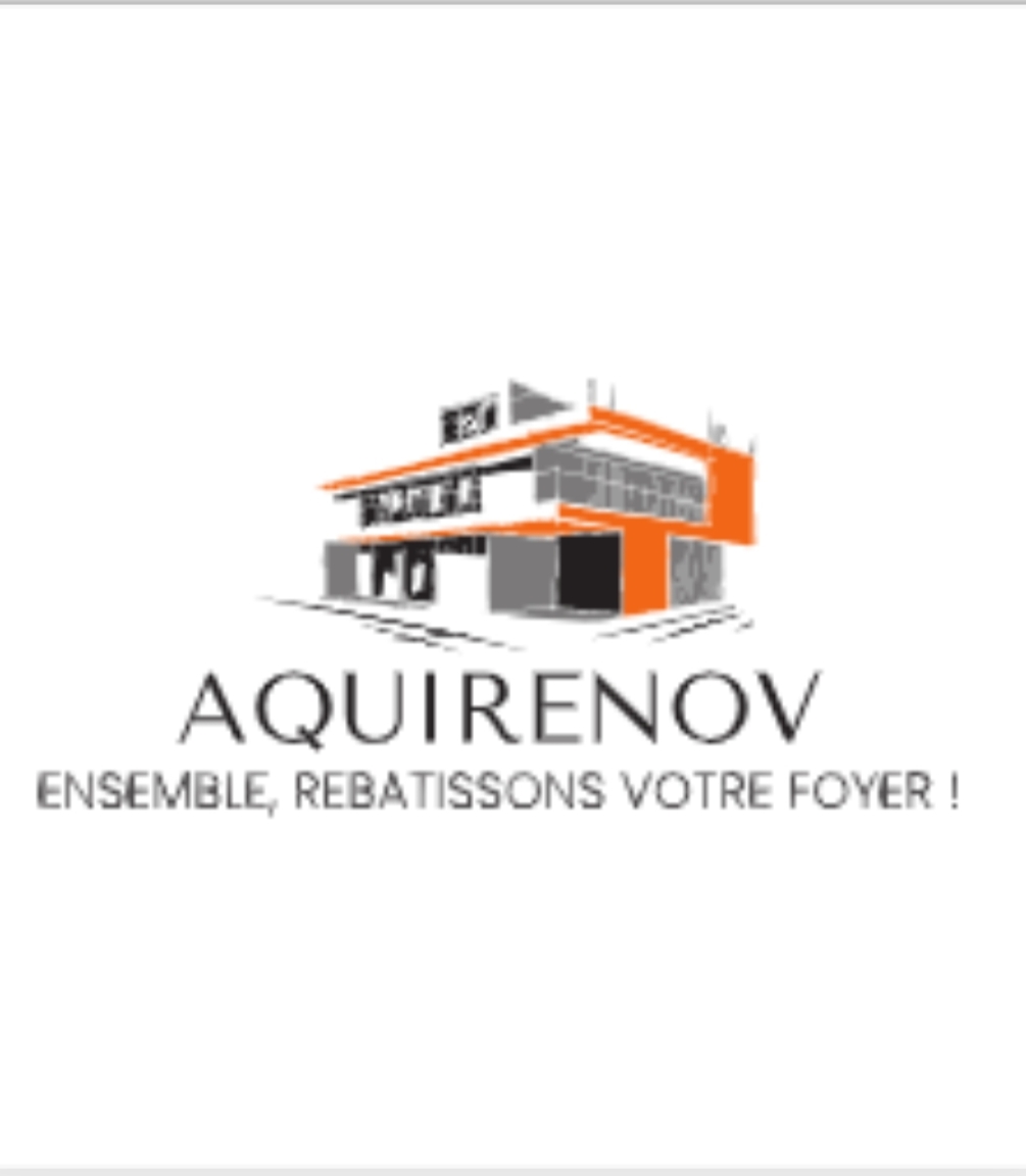 Logo de Aquirenov, société de travaux en Fourniture et pose parquets