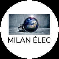 Logo de MILAN ÉLEC, société de travaux en Installation électrique : rénovation complète ou partielle