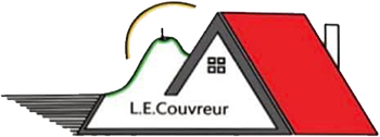 Logo de L.E.COUVREUR, société de travaux en Couverture (tuiles, ardoises, zinc)