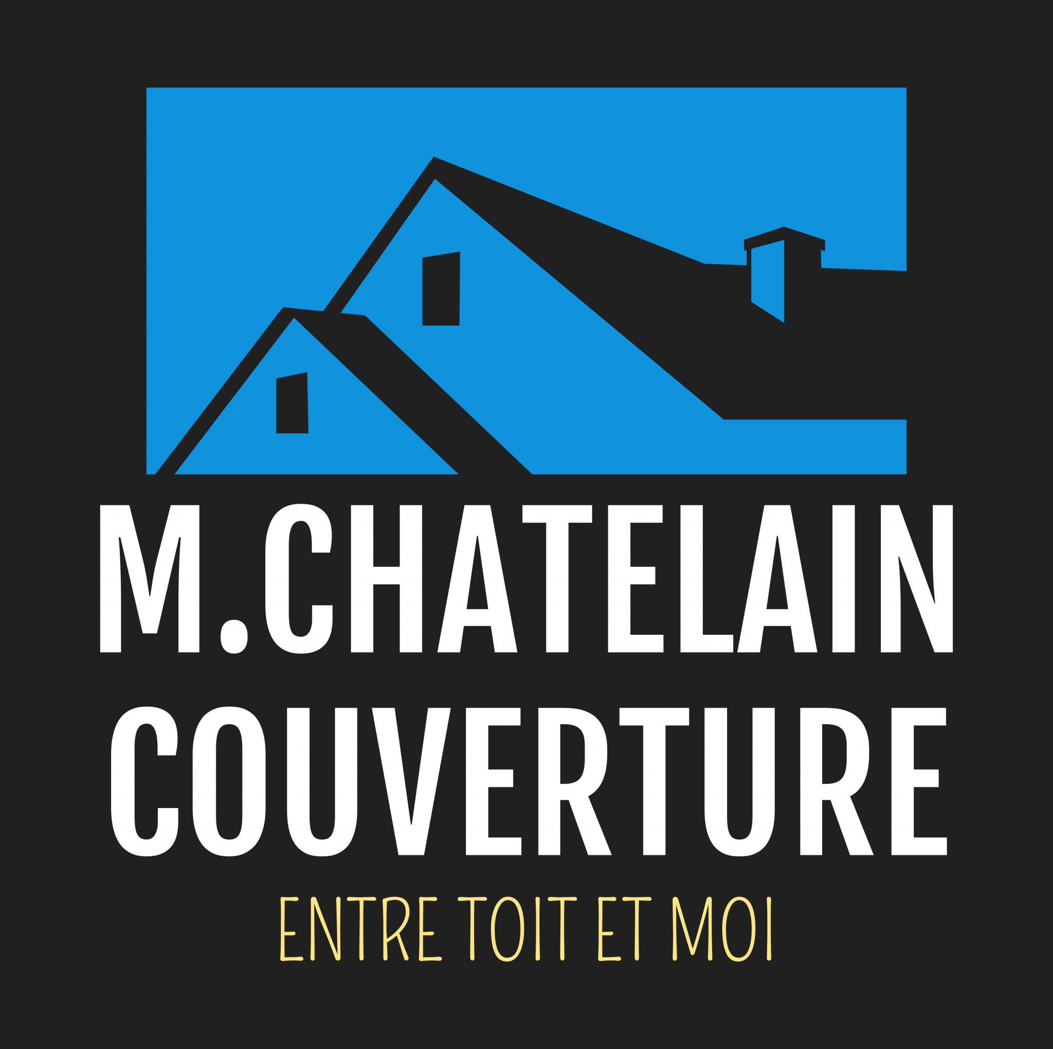 Logo de M.Chatelain couverture, société de travaux en Nettoyage toitures et façades