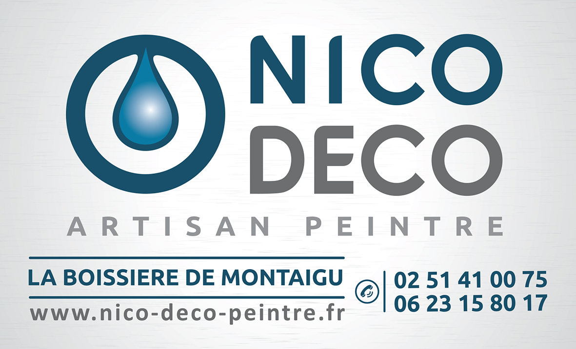 Logo de Nico déco, société de travaux en Peinture : mur, sol, plafond