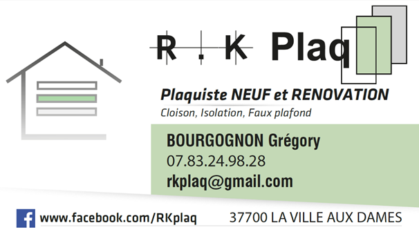 Logo de R.k Plaq, société de travaux en Construction & Rénovation de cloisons