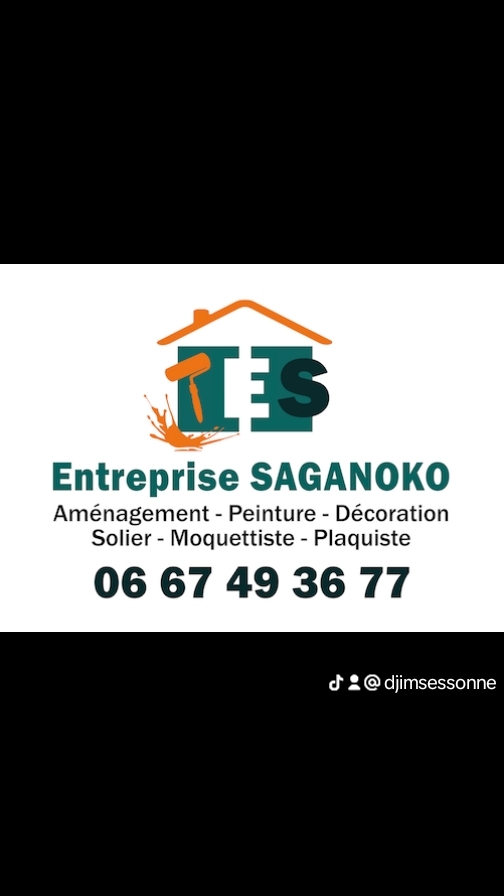Logo de SAGANOKO, société de travaux en bâtiment