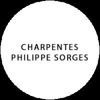 Logo de CHARPENTES PHILIPPE SORGES, société de travaux en Couverture (tuiles, ardoises, zinc)