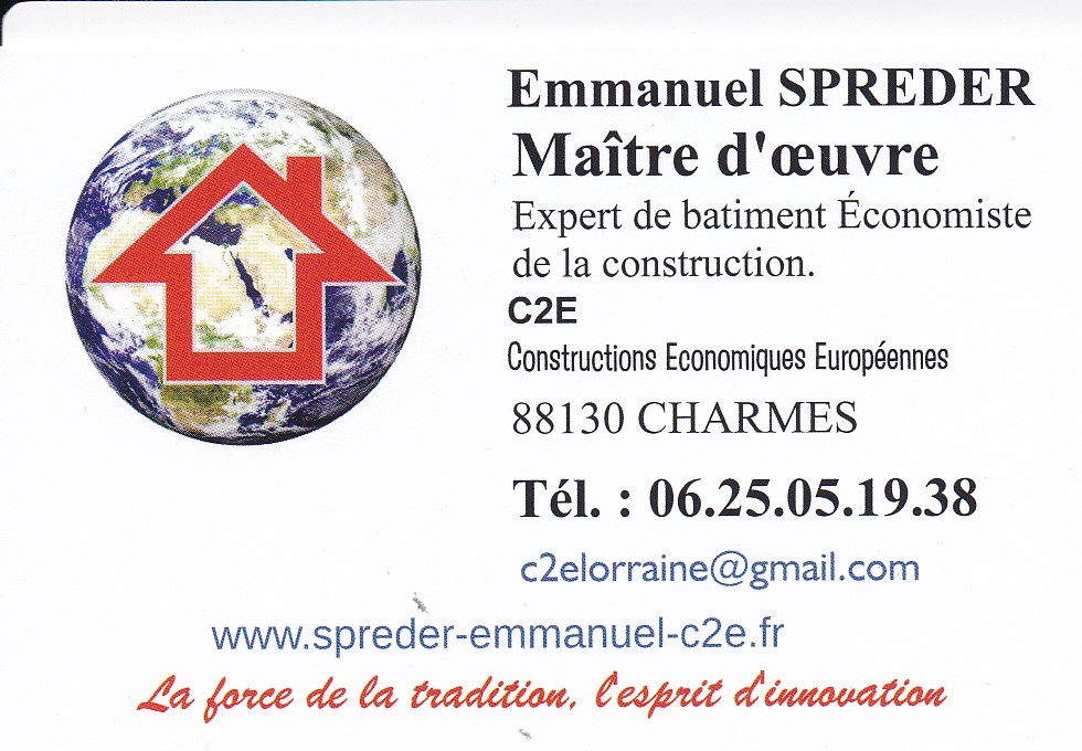 Logo de SPREDER Emmanuel, société de travaux en Construction de maison