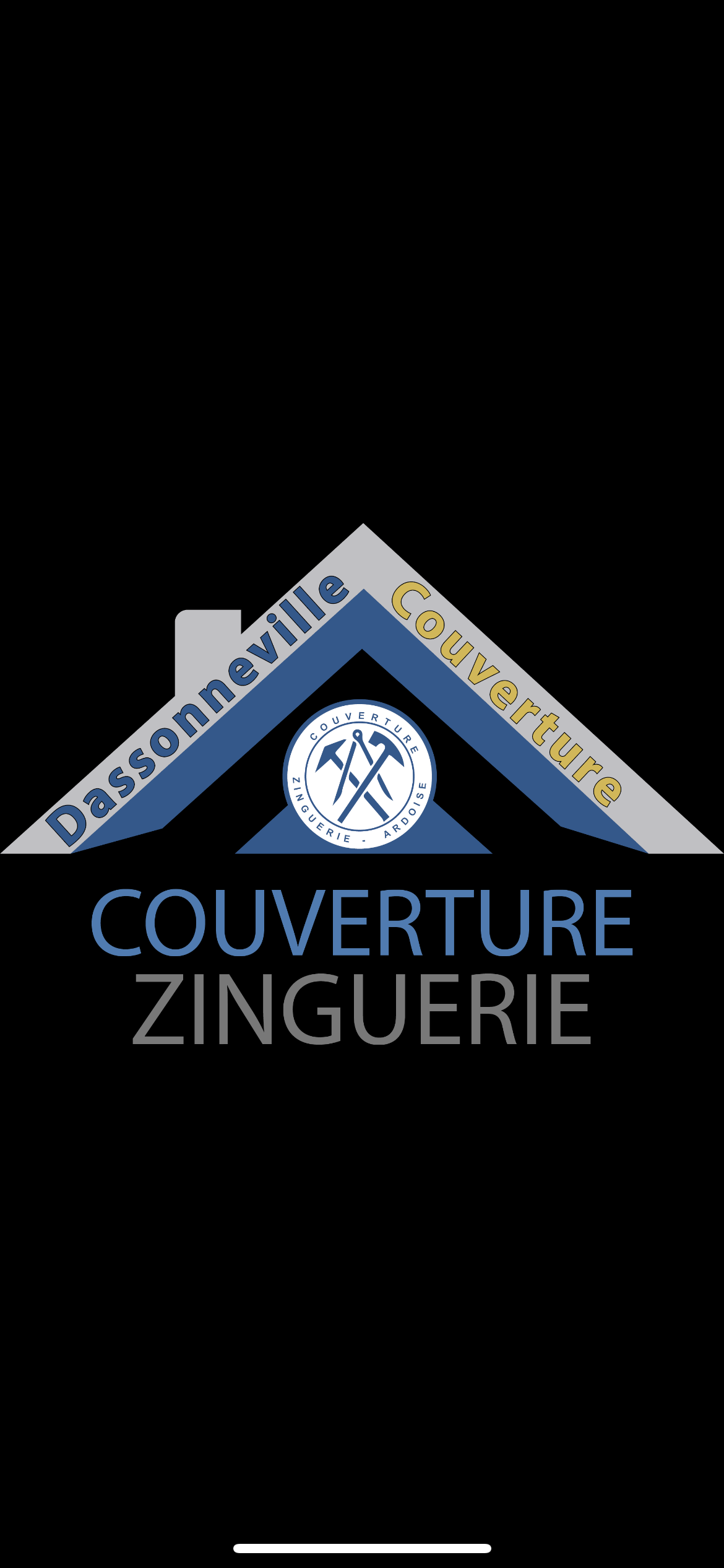 Logo de M.Dassonneville, société de travaux en Couverture (tuiles, ardoises, zinc)