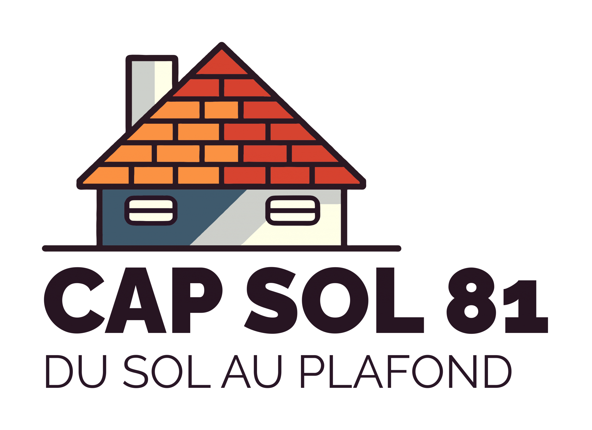 Logo de Cap sol 81, société de travaux en Peinture : mur, sol, plafond